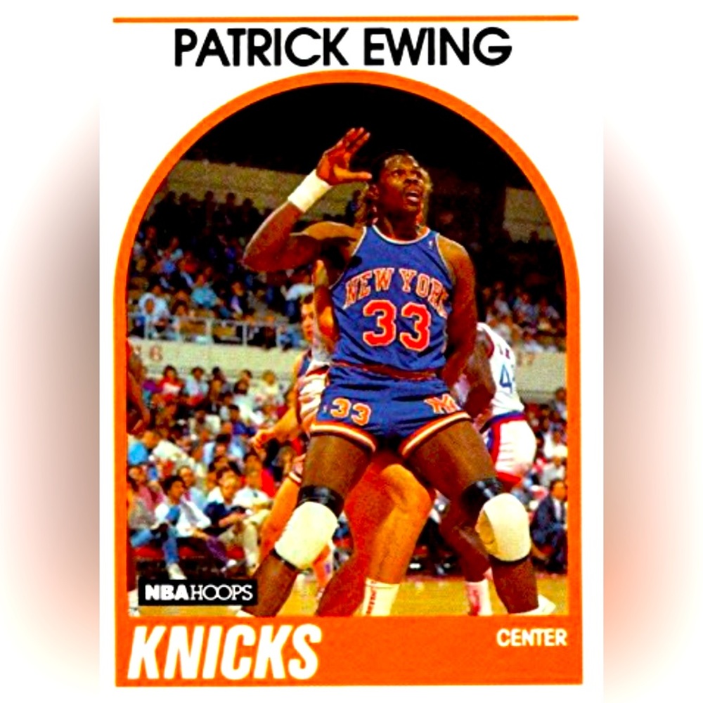 Patrick Ewing NBA Hoops Basketball Card